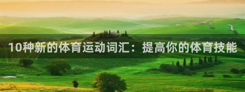一竞技官网下载招商电话是多少:10种新的体育运动词汇:提高你